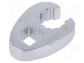 Wrench: ring half-open | 12mm | L: 36.5mm | Chrom-vanadium steel