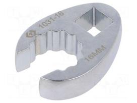 Wrench: ring half-open | 22mm | L: 55mm | Chrom-vanadium steel | 1/2"