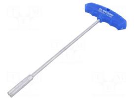 Wrench: socket spanner | 6-angles | HEX 7mm | Chrom-vanadium steel