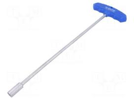 Wrench: socket spanner | 6-angles | HEX 10mm | Chrom-vanadium steel