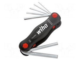 Wrench: hex key-set | spherical | Chrom-vanadium steel | 7pcs.