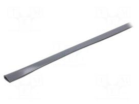 Hole and edge shield | PVC | L: 10m | grey | H: 10mm | W: 5.5mm | -30÷70°C