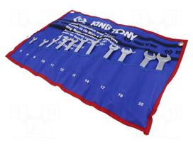 Wrench: combination spanner-set | bent | 11pcs.