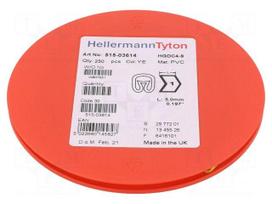 Markers | Marking: 1 | 4÷9mm | PVC | yellow | -65÷105°C | leaded | HGDC4-9