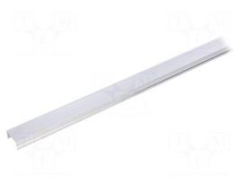 Profiles for LED modules | natural | L: 1m | BEGTON12 | aluminium