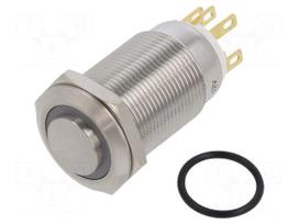 Switch: vandal resistant | Pos: 2 | SPDT | 3A/220VAC | 5A/24VDC | IP65