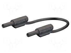Test lead | 10A | banana plug 2mm,both sides | Urated: 600V | Len: 1m