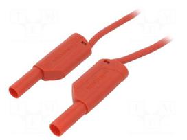 Test lead | 32A | banana plug 4mm,both sides | Urated: 1kV | Len: 2m