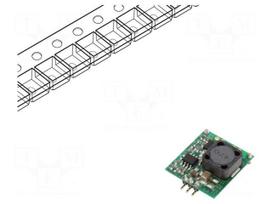 Converter: DC/DC | 12W | Uin: 15÷42VDC | Uout: 12VDC | Iout: 1A | PCB