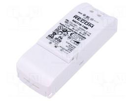Power supply: switching | LED | 18W | 6.5÷13VDC | 1400mA | 198÷264VAC