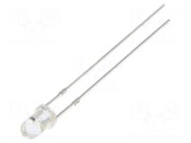 LED | RGB | 3mm | blinking,tricolour | 30° | 3.8÷5VDC | 20mA | -30÷85°C