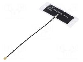 Antenna | GSM,LTE | 0dBi,4.3dBi | linear | self-adhesive | Len: 100mm