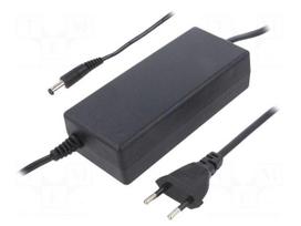 Power supply: switching | 12VDC | 5A | Out: 5,5/2,5 | 60W | 90÷264VAC