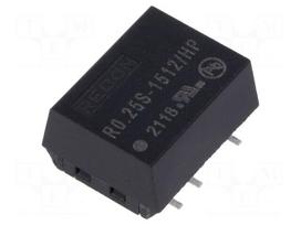 Converter: DC/DC | 0.25W | Uin: 13.5÷16.5VDC | Uout: 12VDC | Iout: 21mA
