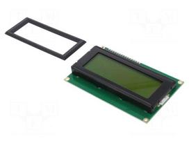 Display: LCD | alphanumeric | 20x4 | 42.1x98x29mm | LED | PIN: 16 | 1x16