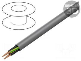 Wire | H05VV5-F,NYSLYÖ-JZ | 4G0.5mm2 | unshielded | 300V,500V | Cu