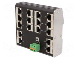 Automation module: switch Ethernet | unmanaged | 9÷36VDC | RJ45