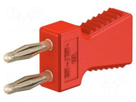 Laboratory connector: 2mm banana | stackable safety shunt | 10A