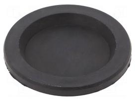 Grommet | with bulkhead | Ømount.hole: 70.2mm | Øhole: 53mm | black