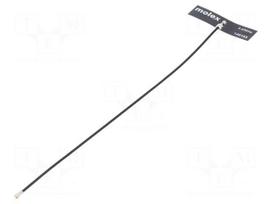 Antenna | Bluetooth,WiFi,ZigBee | 2.8dBi,3.7dBi | linear | 34.9x9mm