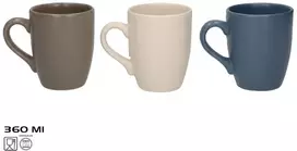 Puodelis Ladano 11 cm, 360 ml, 8,7x12x11 cm, KITCHEN&GO