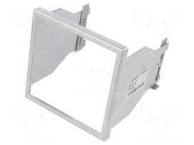 Adapter for DIN rail | Dim: 92x92mm | Rail: TS35