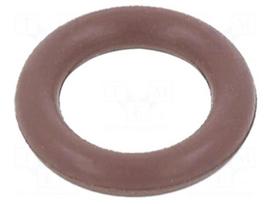 O-ring gasket | FPM | Thk: 1.5mm | Øint: 5mm | brown | -20÷200°C