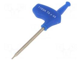 Wrench: Torx® | TX5 | Overall len: 84mm | Working part len: 45mm