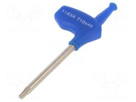 Wrench: Torx® | TX10 | Overall len: 84mm | Working part len: 45mm