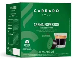 Malta kava kapsulėse Carraro Crema Espresso CR52CNR16, 16 vnt.