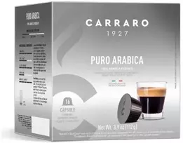 Malta kava kapsulėse Carraro Puro Arabica CR52CNA16, 16 vnt.