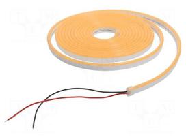 NEON LED tape | gold | Case (mm): 2835 | LED/m: 120 | 6mm | IP65 | 8W/m