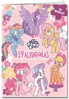KNYGA My Little Pony. Spalvinimas su lipdukais