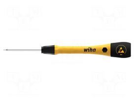 Screwdriver: precision | hex key | HEX 0.9mm | Blade length: 40mm