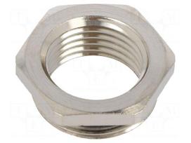 Reduction of threads for glands | M16 | M32 | brass | Plating: nickel