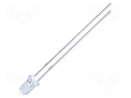 LED | red/yellow-green | 3mm | 40° | Front: convex | 1.8÷2.4/1.8÷2.6VDC
