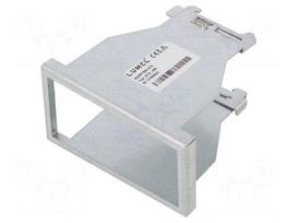 Adapter for DIN rail | Dim: 45x92mm | Rail: TS35