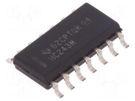 IC: digital | bus transceiver | Ch: 4 | CMOS | SMD | SO14 | OUT: 3-state