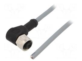 Cable: for sensors/automation | PIN: 4 | M12 male | angled | 5m | plug