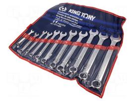 Wrench: combination spanner-set | inch | 11pcs.
