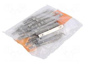 Identification tags | stainless steel | -80÷500°C | slide | markers