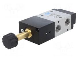 Electromagnetic valve | 2.5÷10bar | 3/2 NC | Thread: G 1/4" | 9mm