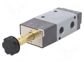 Electromagnetic valve | 1.5÷8bar | 3/2 NC | Thread: G 1/8" | 800l/min