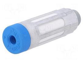 Exhaust choke | 1500l/min | 0÷10bar | aluminium | Thread: G 1/4"