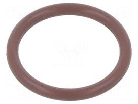 O-ring gasket | FPM | Thk: 1.5mm | Øint: 12mm | brown | -20÷200°C
