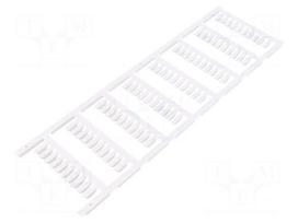 Markers | 2.2÷2.9mm | polyamide 66 | white | -40÷100°C | push-in | SFR