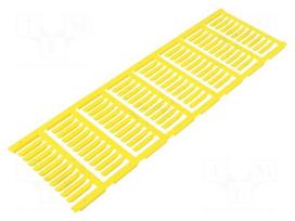 Markers | 1.7÷2.1mm | polyamide 66 | yellow | -40÷100°C | push-in | SFR