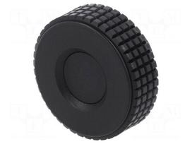 Knob | Ø: 39.5mm | H: 24mm | technopolymer PP | Ømount.hole: 6mm | MBT-B