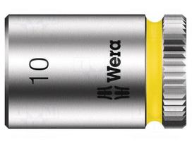 Socket: 6-angles | socket spanner | HEX 10mm | 1/4" | Zyklop