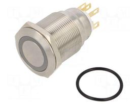 Switch: vandal resistant | Pos: 2 | SPDT | 3A/220VAC | 5A/24VDC | IP65